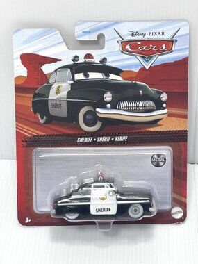 Disney Pixar Cars Sheriff Die Cast Mattel 1:55 Scale Toy Vehicle Car Auto -New